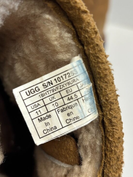 UGG Jaren Men\'s Brown Suede Leather Mid-Calf Boots S/N1017253 US Size 11 main image 4
